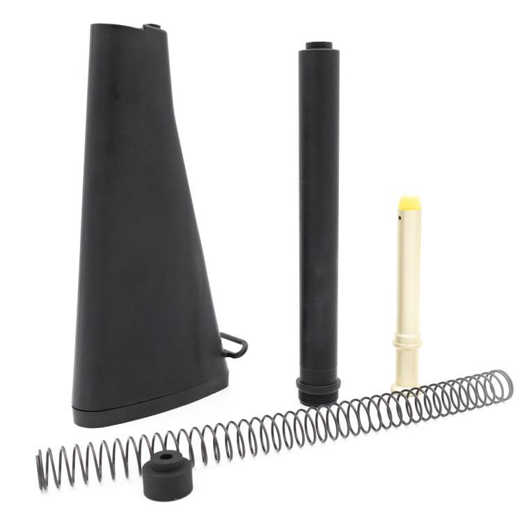 UTG AR15 A2 Rifle Stock Kit | Buffer Tube Spring and Buffer Included | RB-T469B