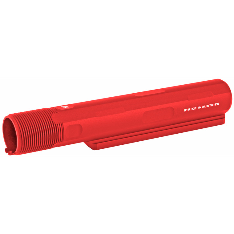 Strike Industries Advanced Receiver Buffer Tube | AR15 | Red | SI-AR-ARE-T7-RED