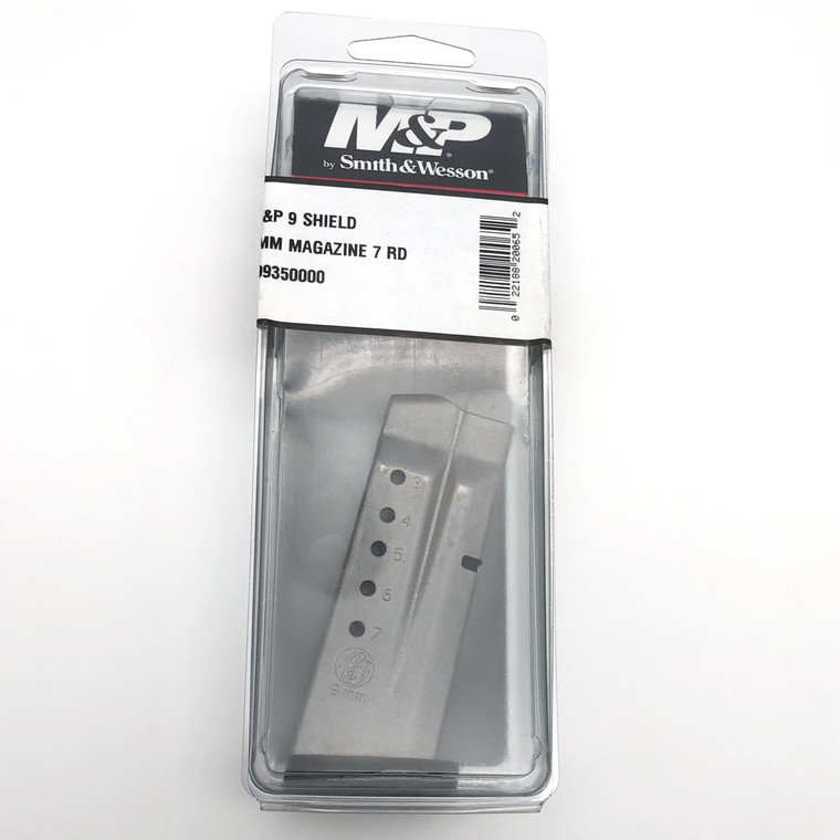 Smith & Wesson M&P Shield Magazine | 7RD | 9MM | Stainless Steel | 199350000