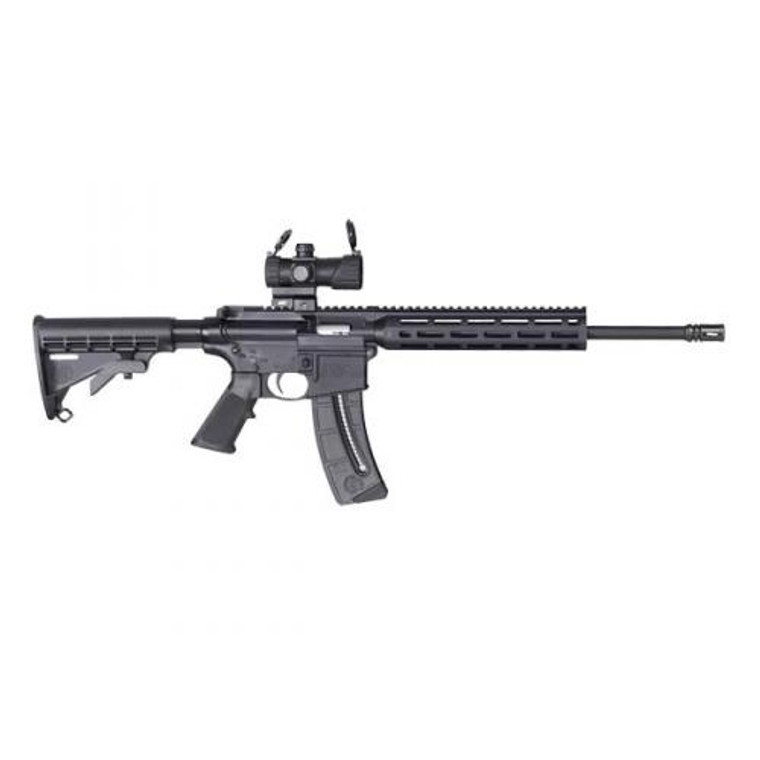 Smith & Wesson | M&P15-22 Rifle | 16.5" Barrel | 25RD 22LR | Red/Green Dot Optic | 12722