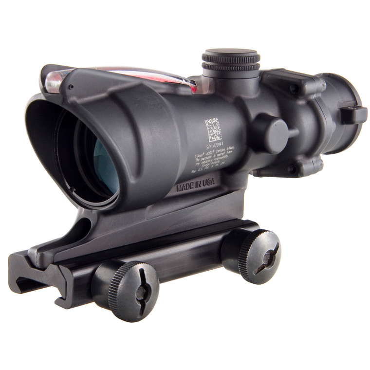 Trijicon Acog Rifle Scope 4 x 32 | Red Chevron Reticle | Rail Mount | TA31F Trijicon Acog Rifle Scope 4 x 32 | Red Chevron Reticle | Rail Mount | TA31F