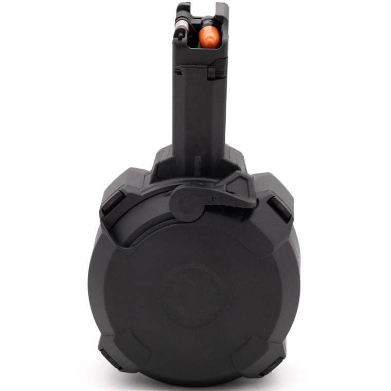 Magpul Industries PMAG D-50 EV9 Drum Magazine | 50RD | 9MM | *WILL NOT FIT GLOCK* | Black | MAG1035-BLK Magpul Industries PMAG D-50 EV9 Drum Magazine | 50RD | 9MM | *WILL NOT FIT GLOCK* | Black | MAG1035-BLK