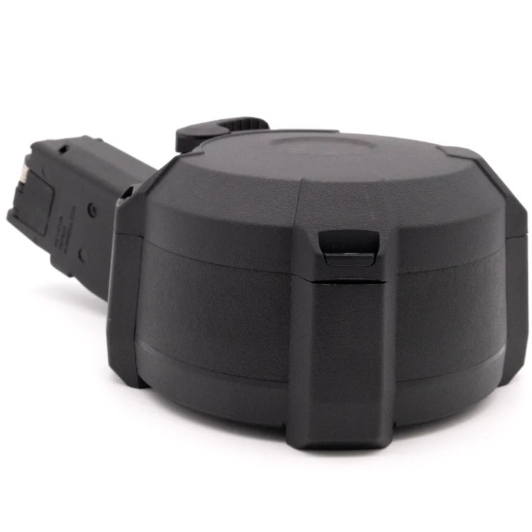 Magpul Industries PMAG D-50 EV9 Drum Magazine | 50RD | 9MM | *WILL NOT FIT GLOCK* | Black | MAG1035-BLK Magpul Industries PMAG D-50 EV9 Drum Magazine | 50RD | 9MM | *WILL NOT FIT GLOCK* | Black | MAG1035-BLK