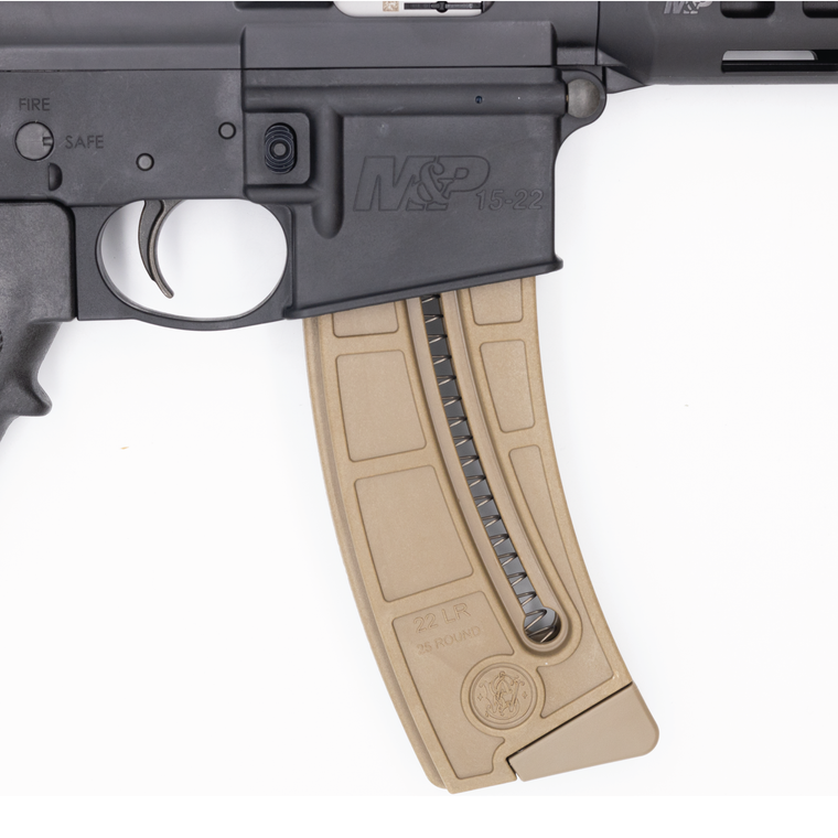 Smith & Wesson M&P 15-22 Magazine | 25RD | 22LR | FDE | 199290000