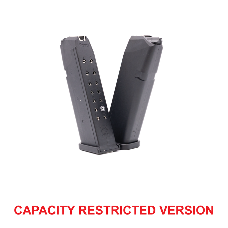 OEM Glock 17 / 34 GEN 3 Magazine | 17RD | 9MM | Black | Bulk Packaging | 1077