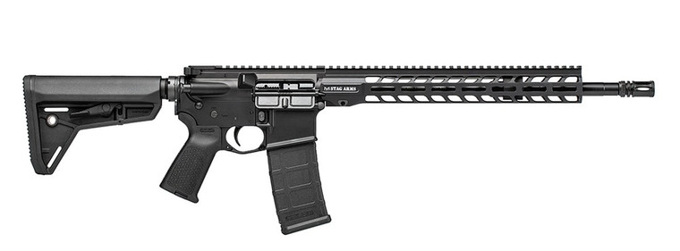 Stag 15 Tactical AR15 Rifle | 16" Nitride 5.56 Barrel | 13.5" MLOK Rail | CA Compliant | Stag15000122