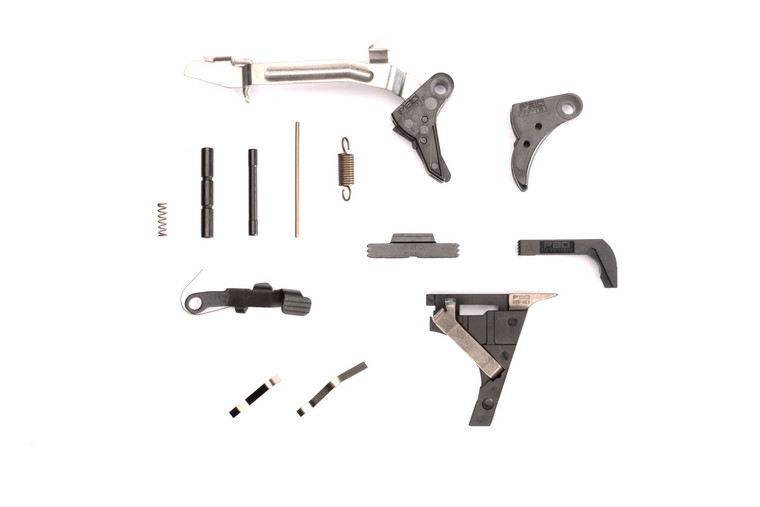 Polymer80 Complete Pistol Frame Parts Kit | Universal 9mm | Fits G26 / G19 / G17 / G34 | P80-PFP-FKIT-BLK