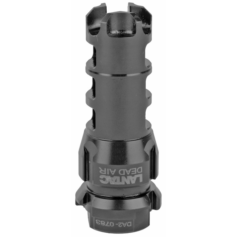 LanTac USA LLC | Dragon | Muzzle Brake With Dead Air Sandman KEYMO Suppressor Mount | .308WIN / 7.62NATO | Black | DGN762B-DA