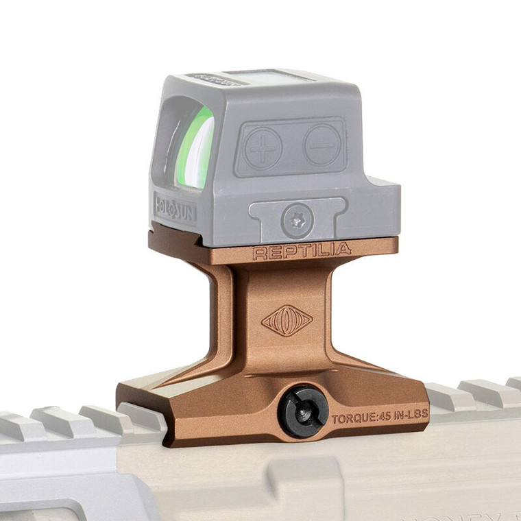 Reptilia DOT Mount | 1.93" Height | Fits Holosun 507T | Black | 100-068