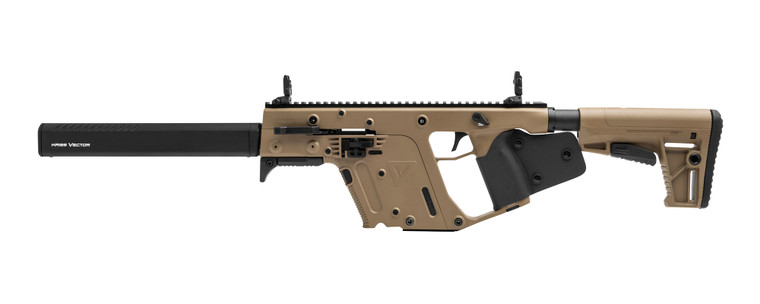 Kriss USA Vector CRB | Semi-Auto | 9mm | 16" Barrel | CA Compliant | FDE | KV90-CFD22