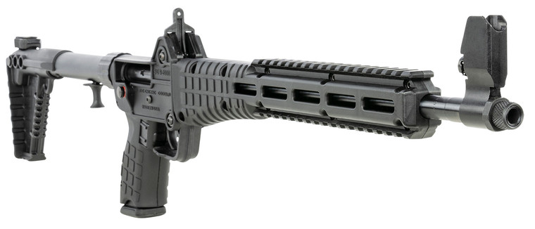 KelTec SUB2000 | Semi-Auto | For 9mm Glock 19 Magazine | 16.25" Barrel | CA Compliant | Black | SUB2K9GLK19BBLKHC