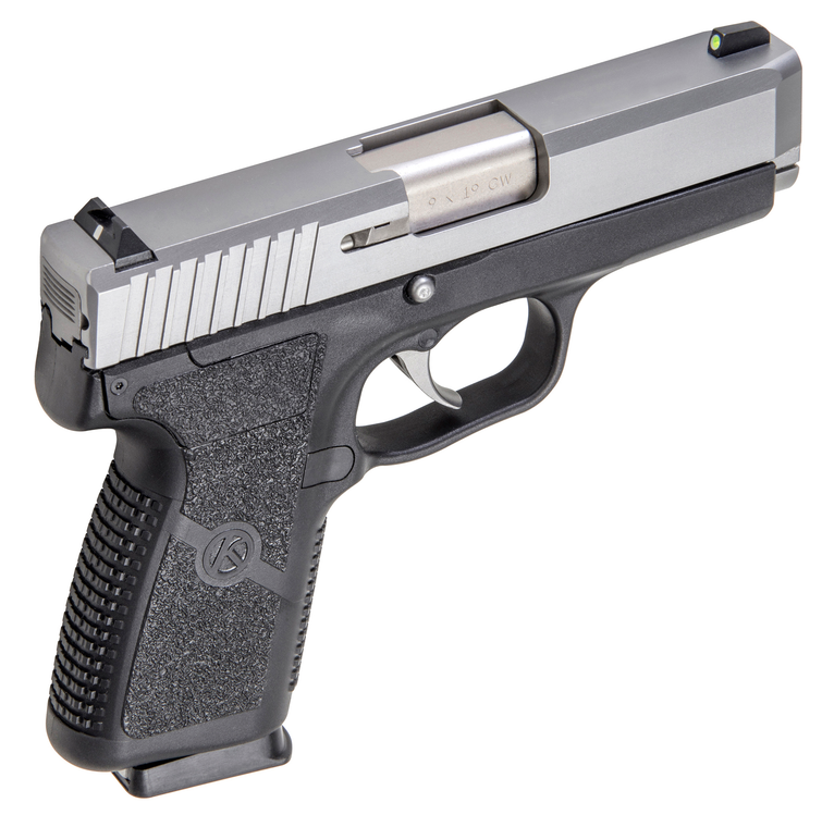 Kahr CW9 | Semi-Auto| Compact | 9MM | CA Compliant | Night Sights | Black/Silver | CW9093N
