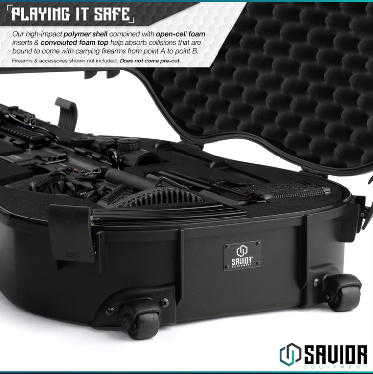 Savior Equipment Ultimate Guitar Case | Single Rifle | Color Options | SYSAVIOR-RC-GT-ACOUSTIC