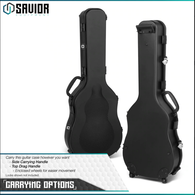 Savior Equipment Ultimate Guitar Case | Single Rifle | Color Options | SYSAVIOR-RC-GT-ACOUSTIC