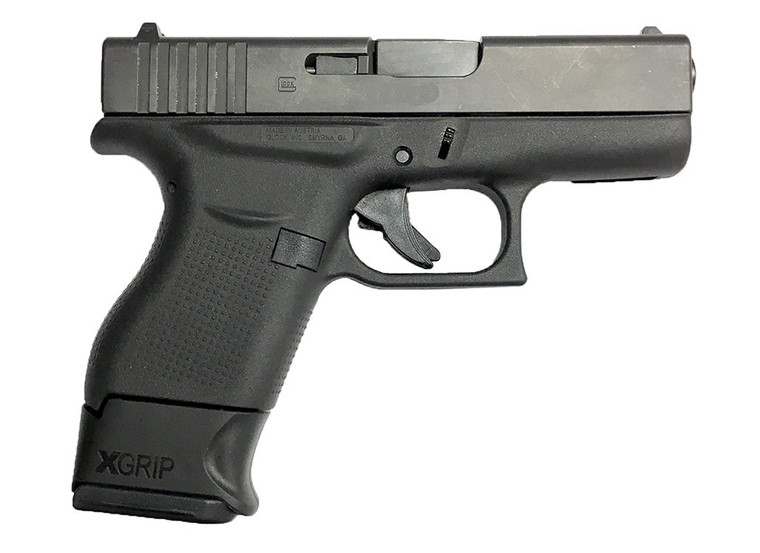 X-GRIP Magazine Spacer ETS 9MM Adaptor | For Glock 43 | Black | XGGL43-9