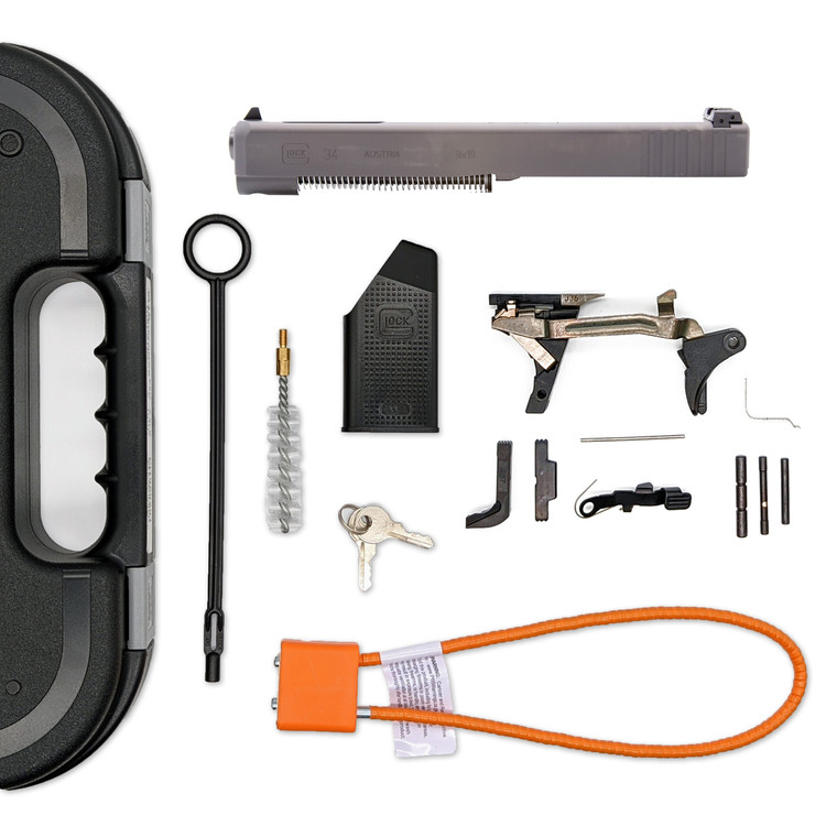 Glock 34 OEM Build Kit | 9mm Slide and Lower Parts Kit