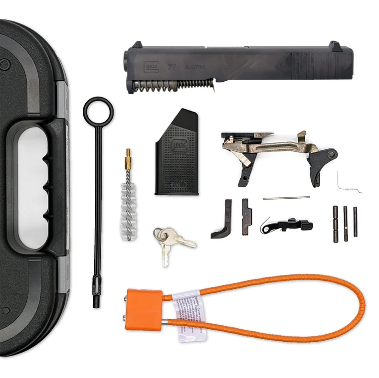 Glock 27 Gen 3 OEM Build Kit | Sub Compact 40 S&W Slide and Lower Parts Kit
