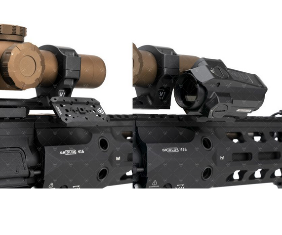 Strike Industries Ambush 45-Degree Optic Mount | Black | SI-AMBUSH-OM45