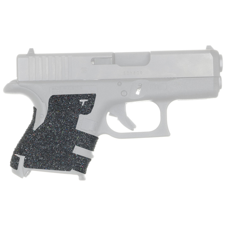 TALON Grips Evolution Adhesive PRO Pistol Grip | For Glock | Glock Subcompact 26, 27, 28, 33, 39 | Black | PRO Grip | EV03-PRO
