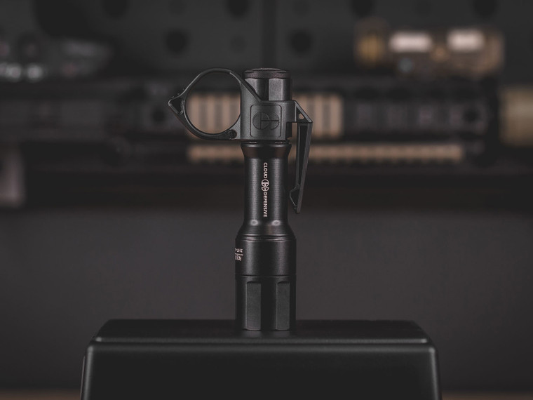 Cloud Defensive MCH EDC Flashlight | Single Output | Handheld Light | 40k Candela | Black | MCH2.0-EDC-S-650-BLK