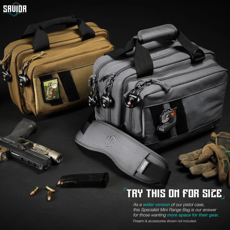 Savior Equipment Specialist Mini Range Bag | Range Bag | 3 Compartment | Black,Tan, or ODG | RA-DGSPWS-MINI Savior Equipment Specialist Mini Range Bag | Range Bag | 3 Compartment | Black,Tan, or ODG | RA-DGSPWS-MINI