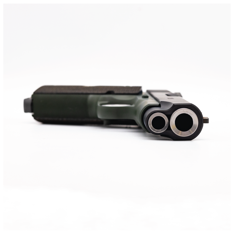 Wilson Combat CA CQB Compact | Handgun | 5" Barrel | Add. Info | 45 ACP | CA Compliant | OD Green | WCQB-T-ACA