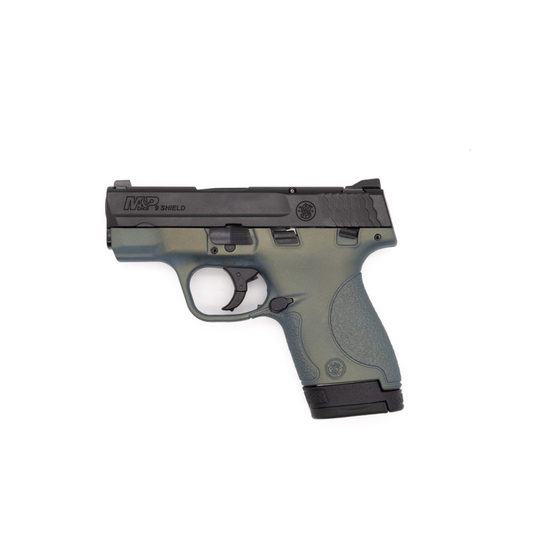 Smith & Wesson M&P Northern Lights Shield | Compact Handgun | 3.1" Barrel | Cerakote Black/Northern Lights | 9mm | California Compliant | 13582