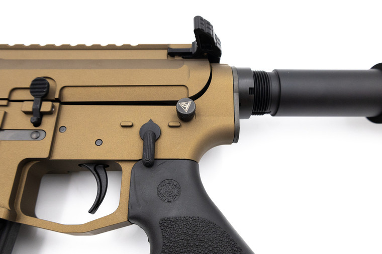 Juggernaut Tactical AR-Pistol | AR-Pistol | 8.5” Barrel | 10 Rounds | 5.56 NATO | CA Compliant | Burnt Bronze