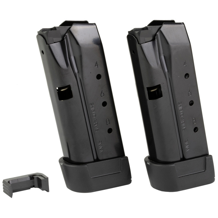 Shield Arms Z9 Magazine 2 Pack | Magazine | 9 Rounds | 9mm | For Glock 43 | Black | Z9-COMBO-2M-1C