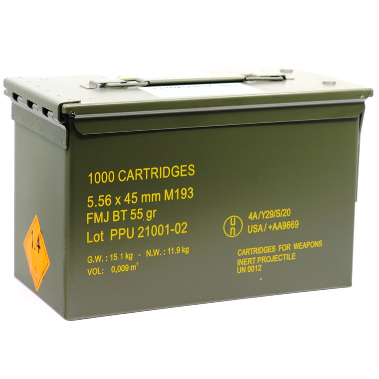 Prvi Partizan Rangemaster 5.56 NATO | Ammo | 55Gr | Box Of 1000 | 5.56 NATO | PPRM5561 | 556a