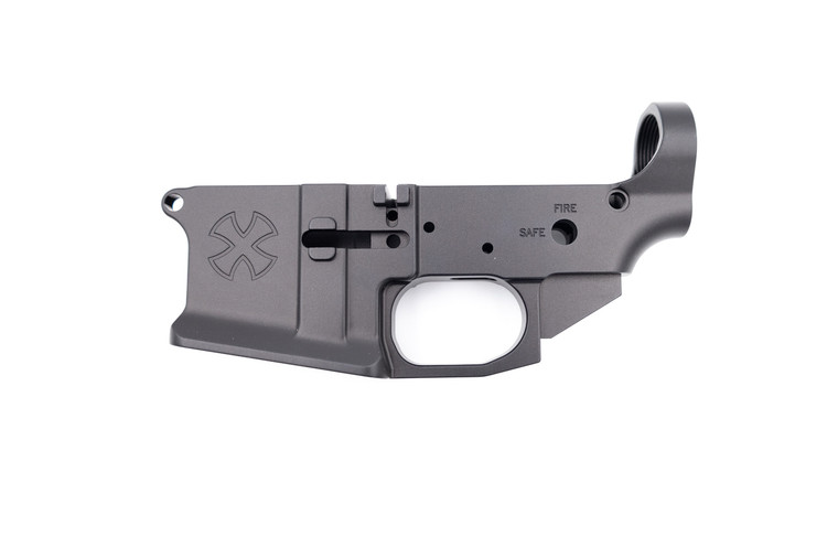 Noveske Gen 3 Stripped Lower Receiver | Lower Receiver | Stripped | 5.56 NATO / .223 REM | Includes Tensioning Screw | Black | 04000008K