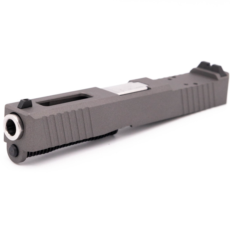 Live Free Armory LF19 Complete Slide w/ Optic Cut | Slide | RMR Compatible | 4.49" Barrel | For Glock 19 | 9mm | Stainless Barrel | Black