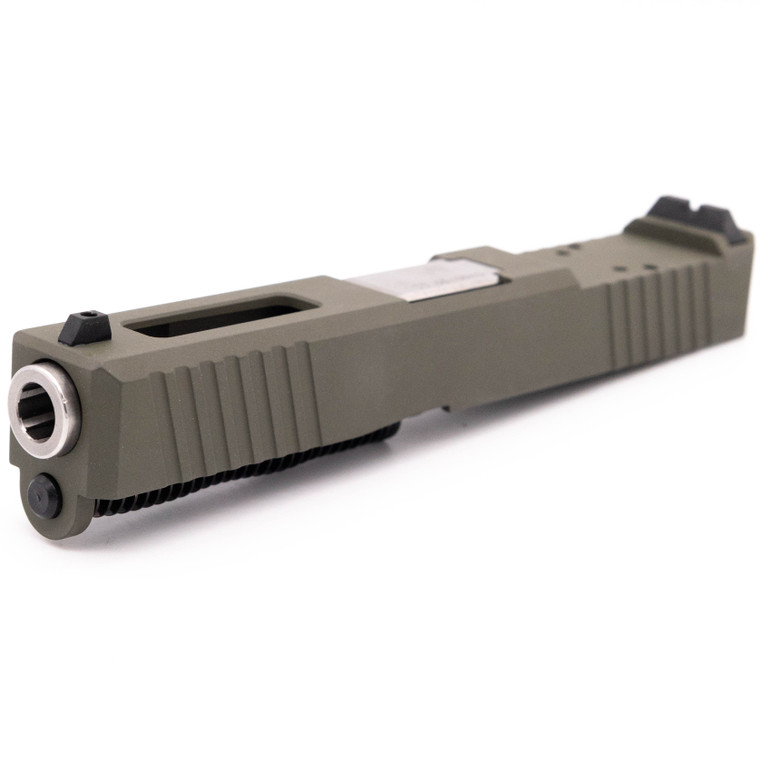 Live Free Armory LF19 Complete Slide w/ Optic Cut | Slide | RMR Compatible | 4.49" Barrel | For Glock 19 | 9mm | Stainless Barrel | Black