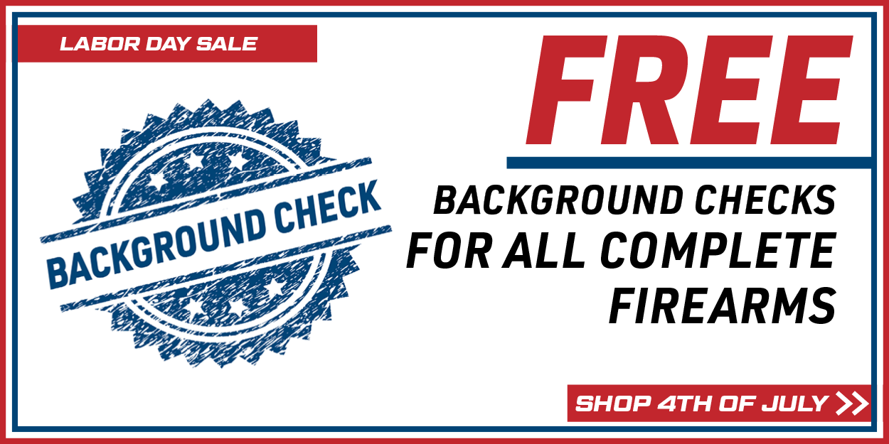 Free background check for all firearm purchases