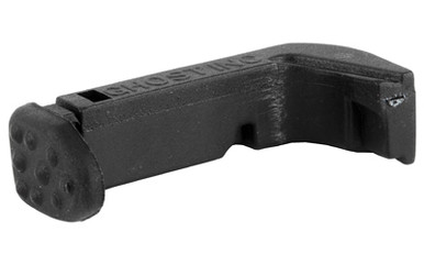 Ghost Extended Magazine Release For Glock Gen 1-3 (9mm/.40) - Small, Black Polymer