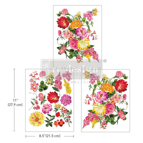 Transfer Pack 3 Flowers & Nature collection