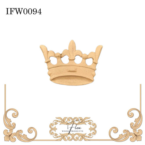 IFLEX WOOD PRODUCTS  IFW 0094 iFlex Wood Products Crown, Misc bendable mouldings, flexible, wooden appliques