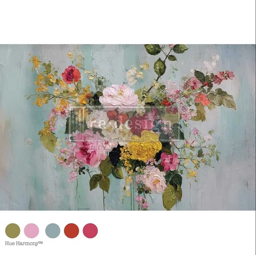 Impasto Infusion Decoupage Decor Tissue Paper, Redesign with Prima Decoupage 19.5"x30" Sheet