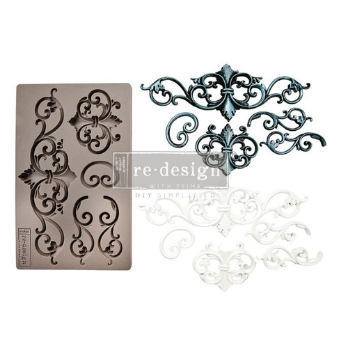 Redesign Décor Moulds® 5″x8″ – Tillden Flourish Copyright #VA0002330875