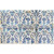 Redesign With Prima/ Cobalt Flourish Redesign Decoupage Decor Tissue Paper (19"x30" total size)