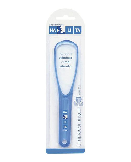 Limpiador lingual halita