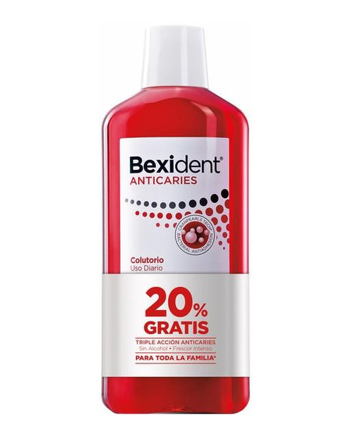 Colutorio anticaries 500 mL bexident isdin