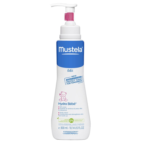 Mustela hydra-bebé leche corporal. envase de 300 mL.