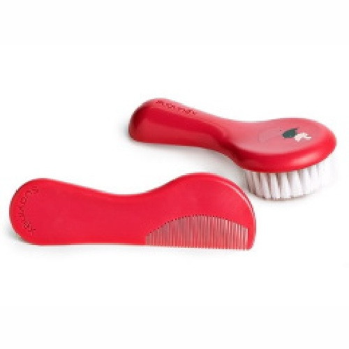 Suavinex cepillo y peine fucsia, 1 UD