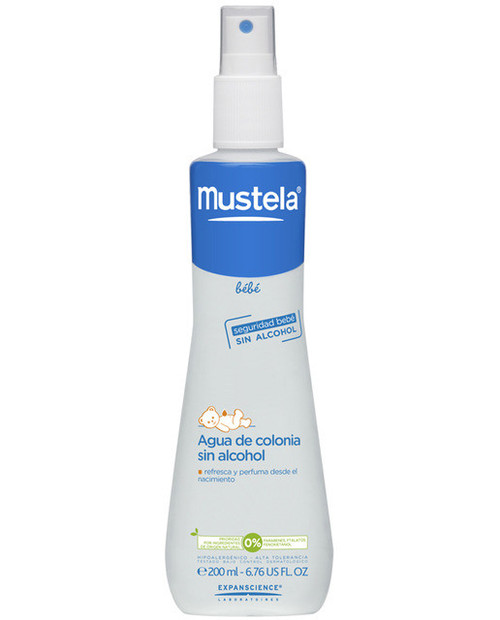 Agua de colonia bebé sin alcohol mu