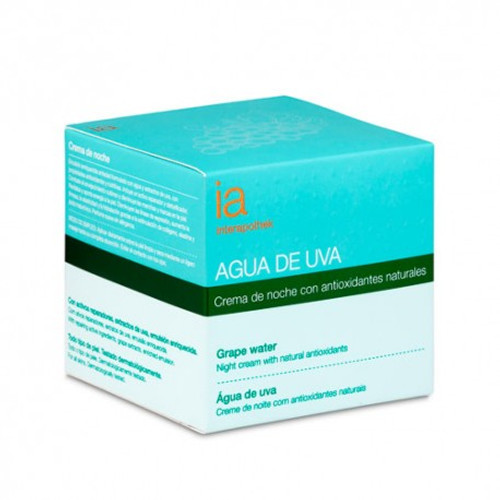 Interapothek crema noche agua de uva 50 mL
