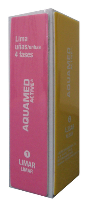 Aquamed lima uñas 4 fases 1 UD