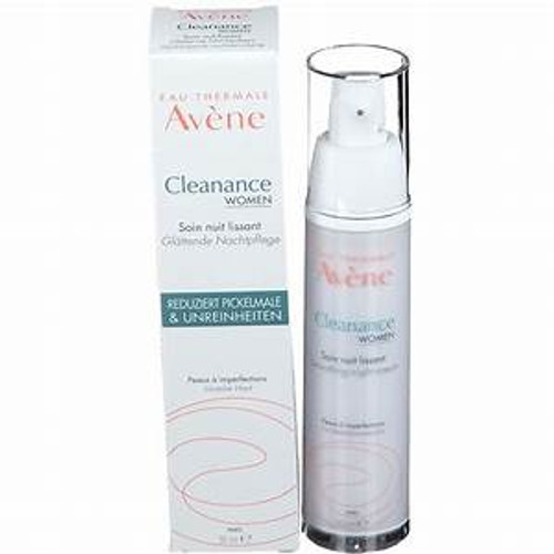Cleanance women cuidado noche alisador 30 mL avene