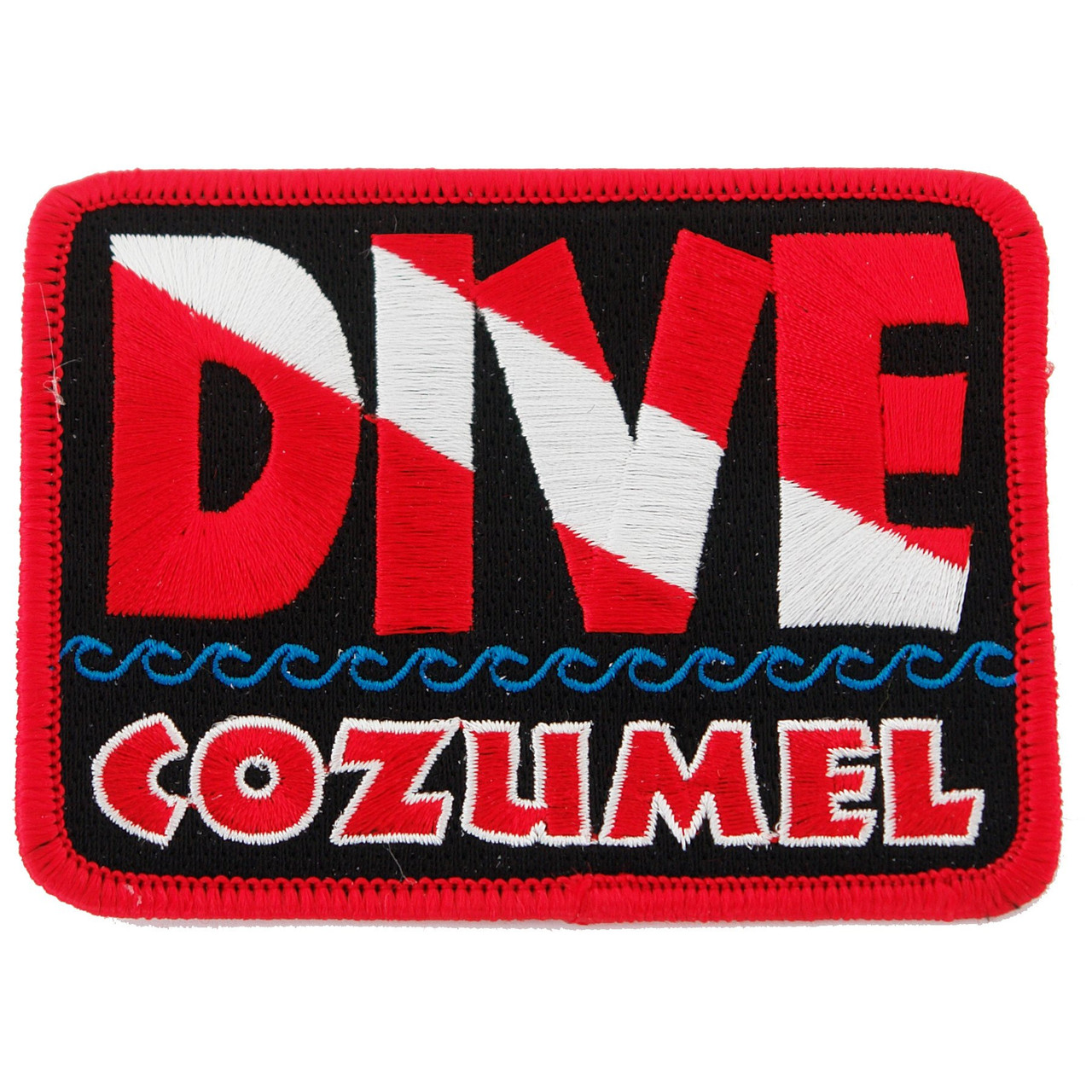 Dive Cozumel Embroidered Patch
