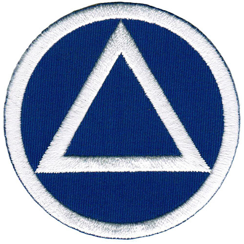 Alcoholics Anonymous (Blue/White)